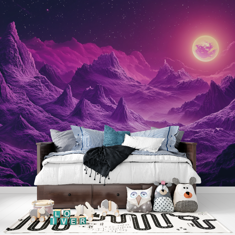 Fantasiehöhlen-Tapete | Wandbildtapete