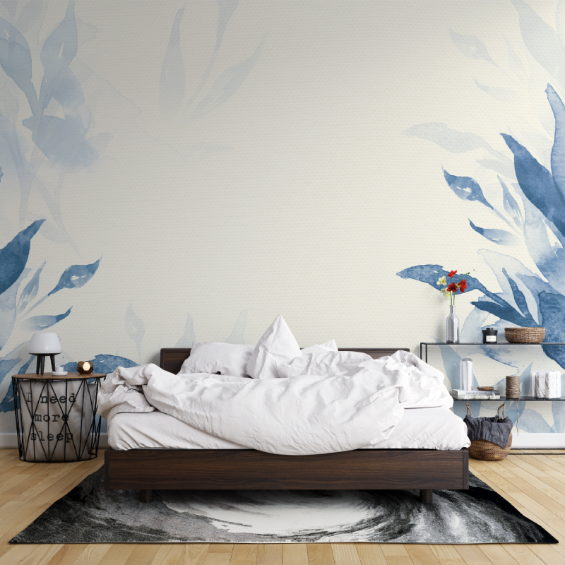 Watercolor Trend Wallpaper for Bedroom | Murals Wallpaper