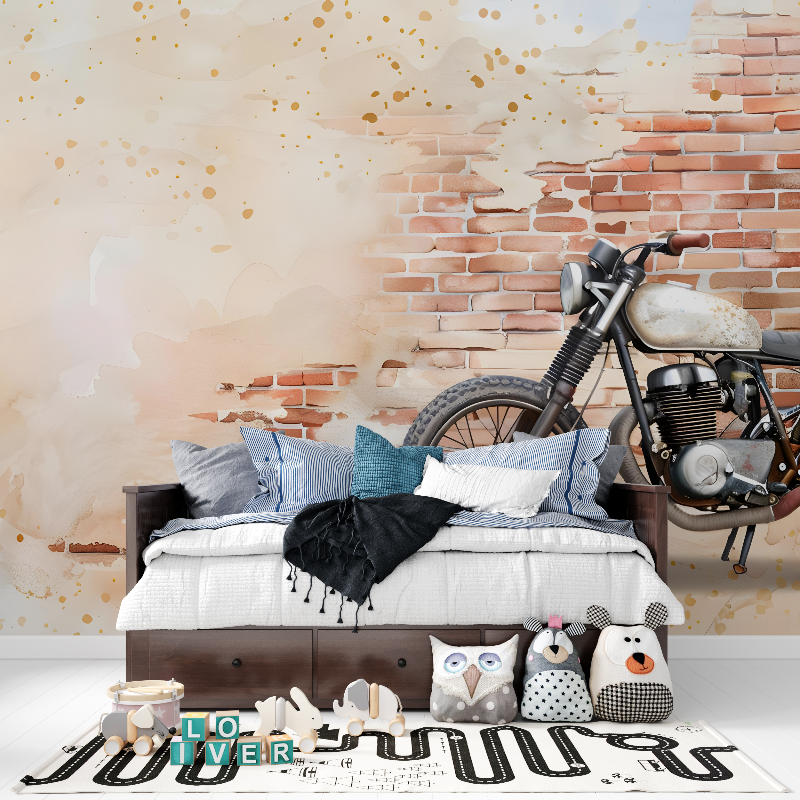 XXL Motorcycle Photo Wall Mural | Murals Wallpaper