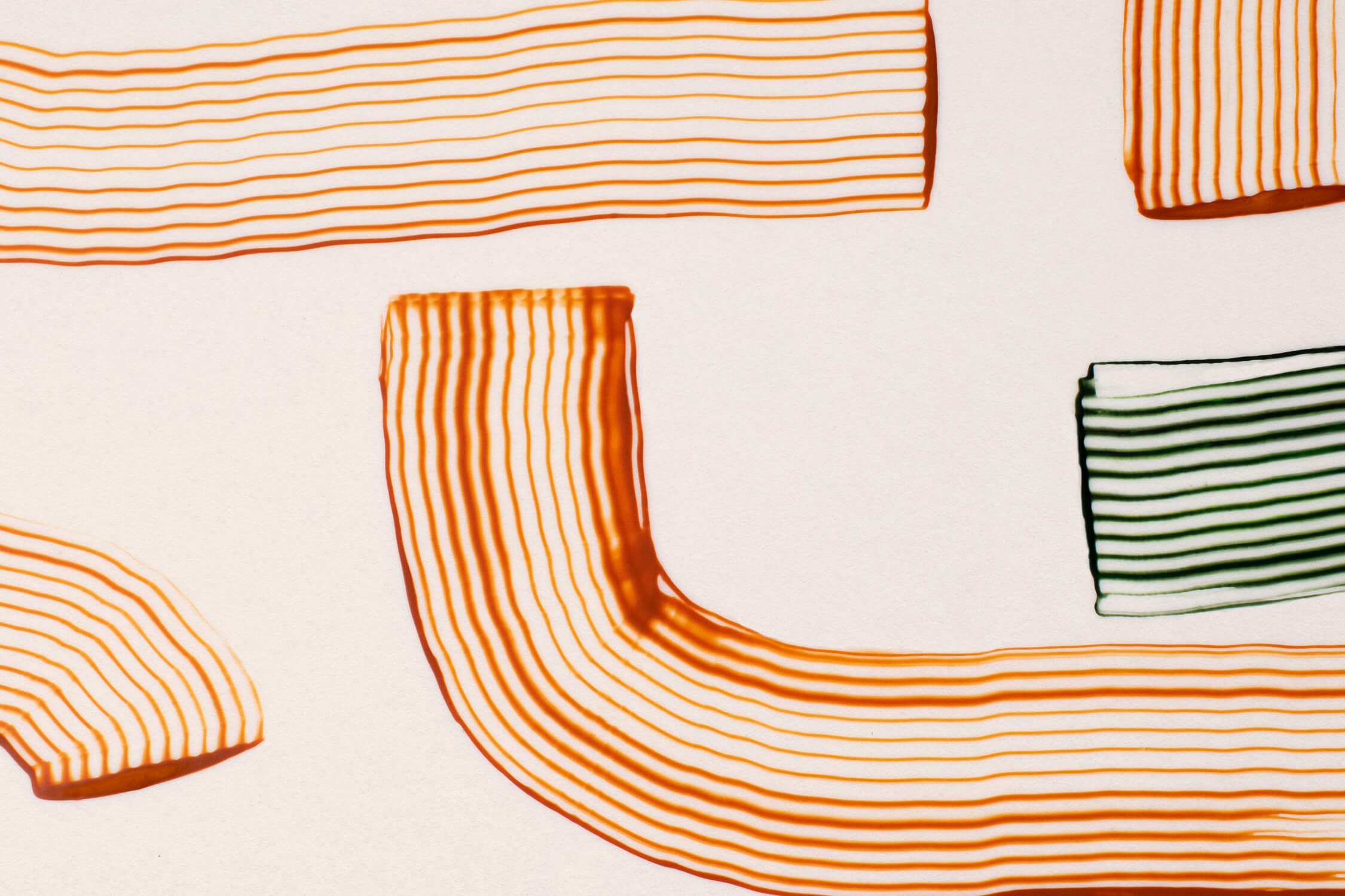 Bohemian Orange Wallpaper | Murals Wallpaper