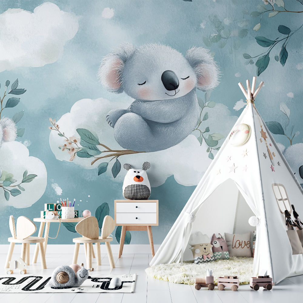 Koala Wallpaper in the Clouds | Murals Wallpaper