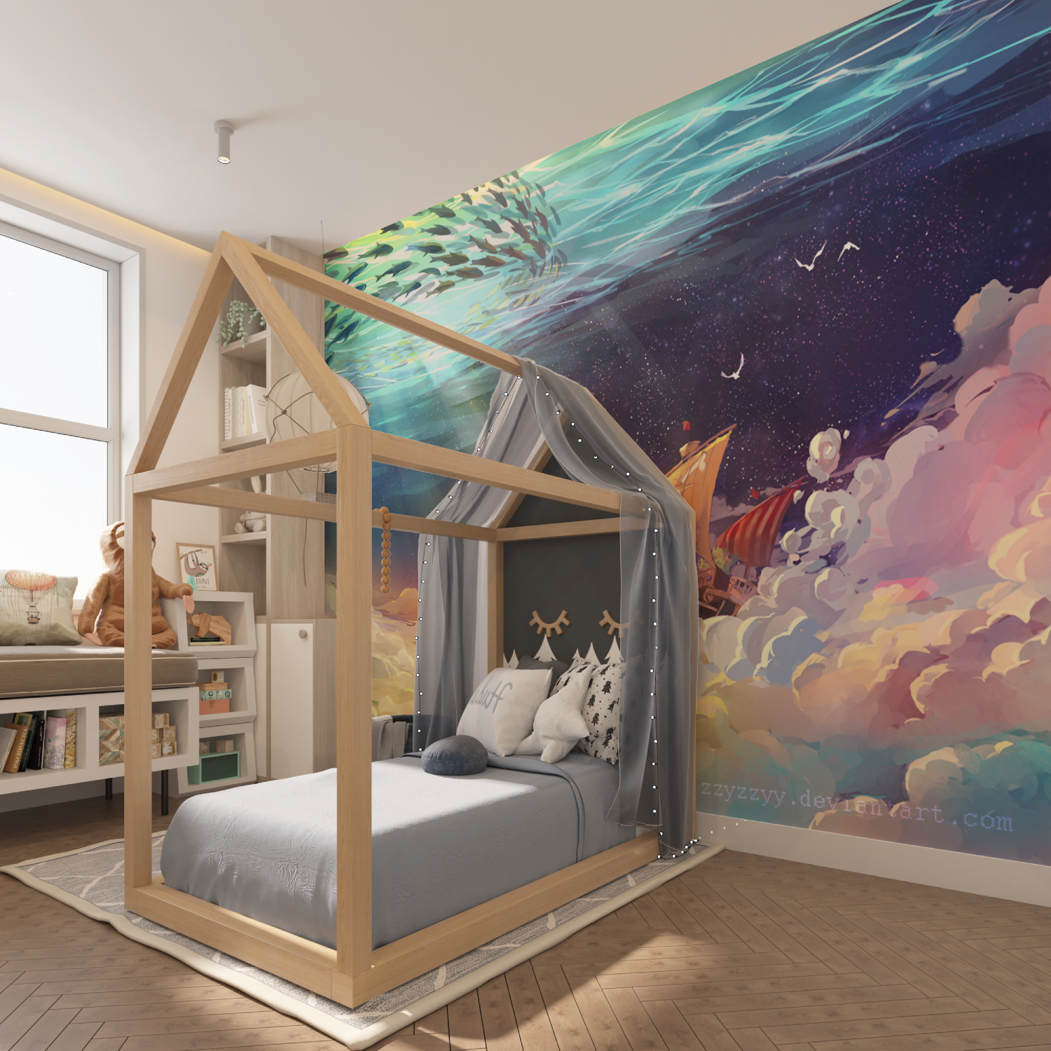 One Piece Boat Wallpaper | Murals Wallpaper