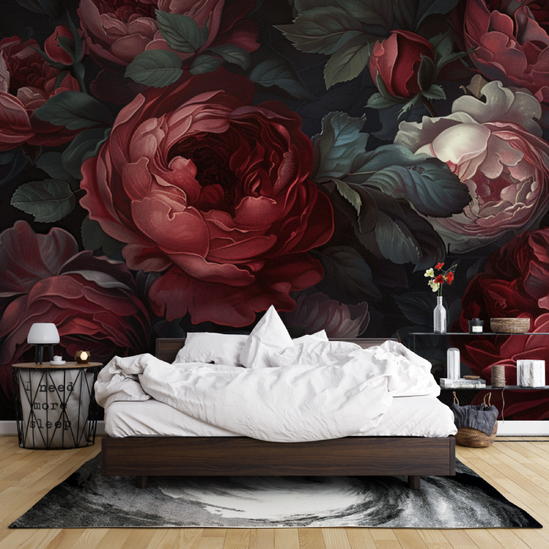 Flower Rain Wallpaper | Murals Wallpaper