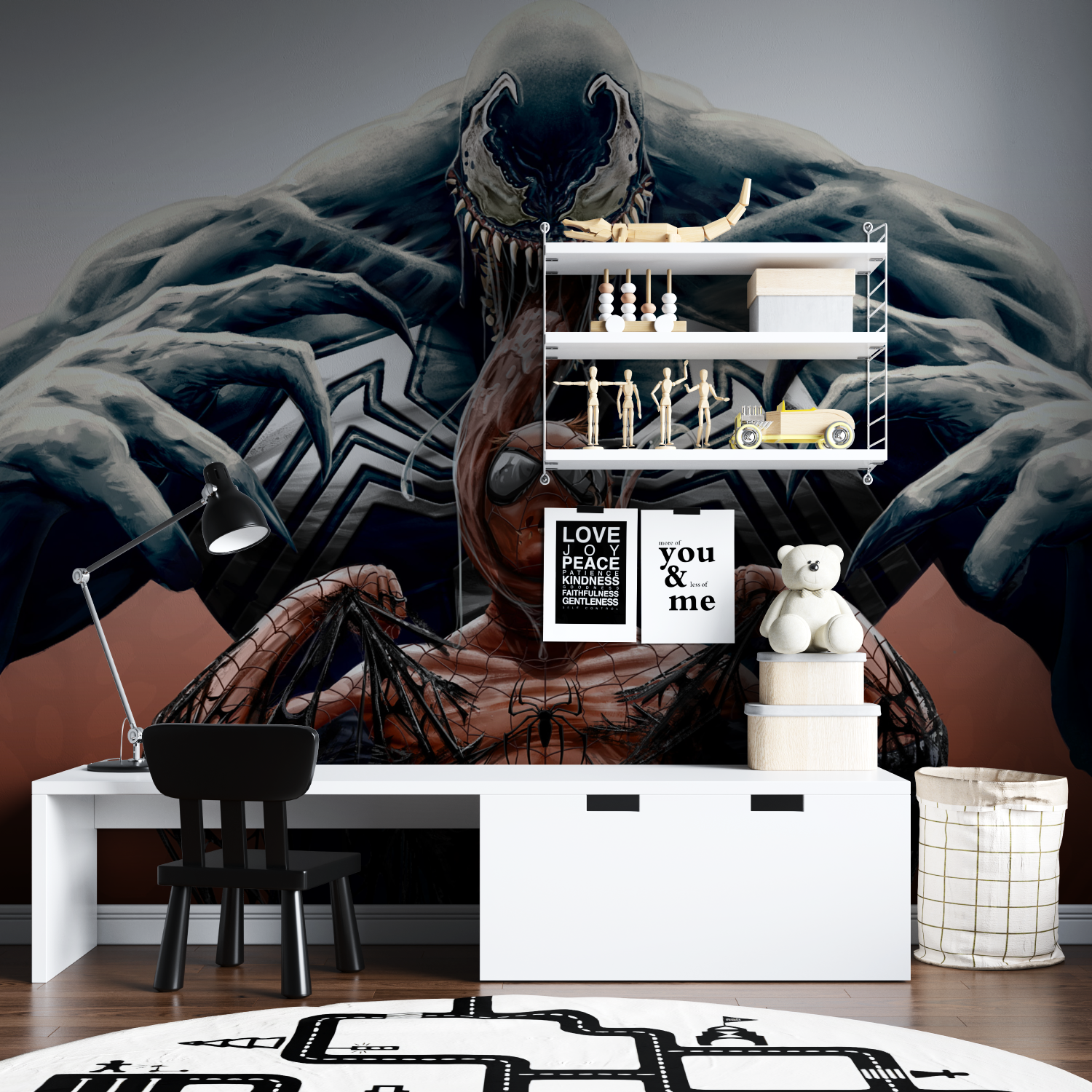 Spider-Man Large Venom Wallpaper | Murals Wallpaper