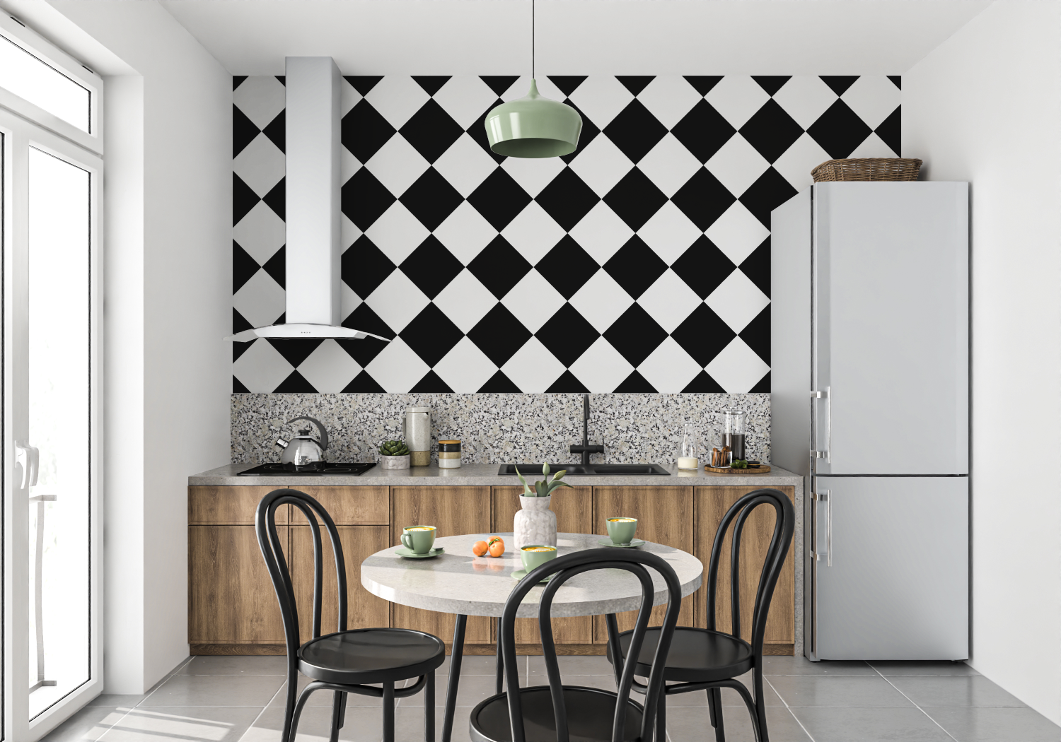 Black Diamond Wallpaper | Murals Wallpaper