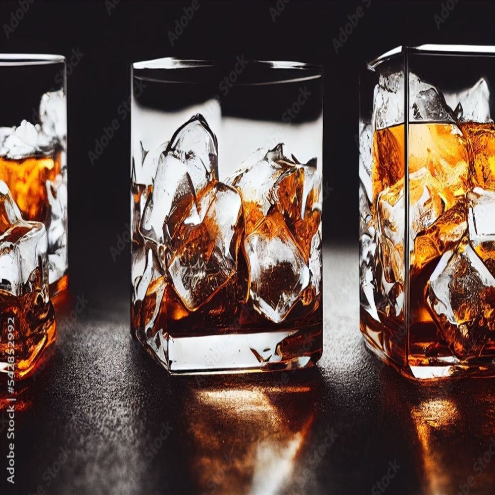 Whiskey Pattern Wallpaper | Murals Wallpaper