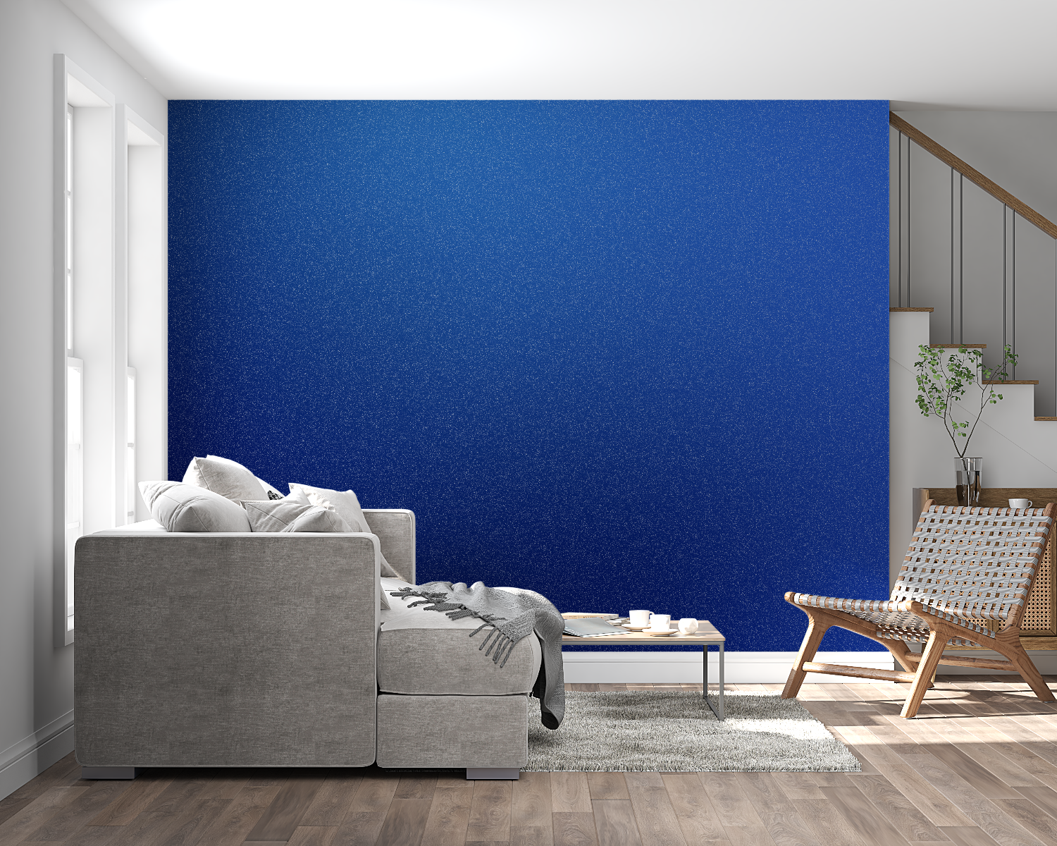 Gradient Blue Wallpaper | Murals Wallpaper