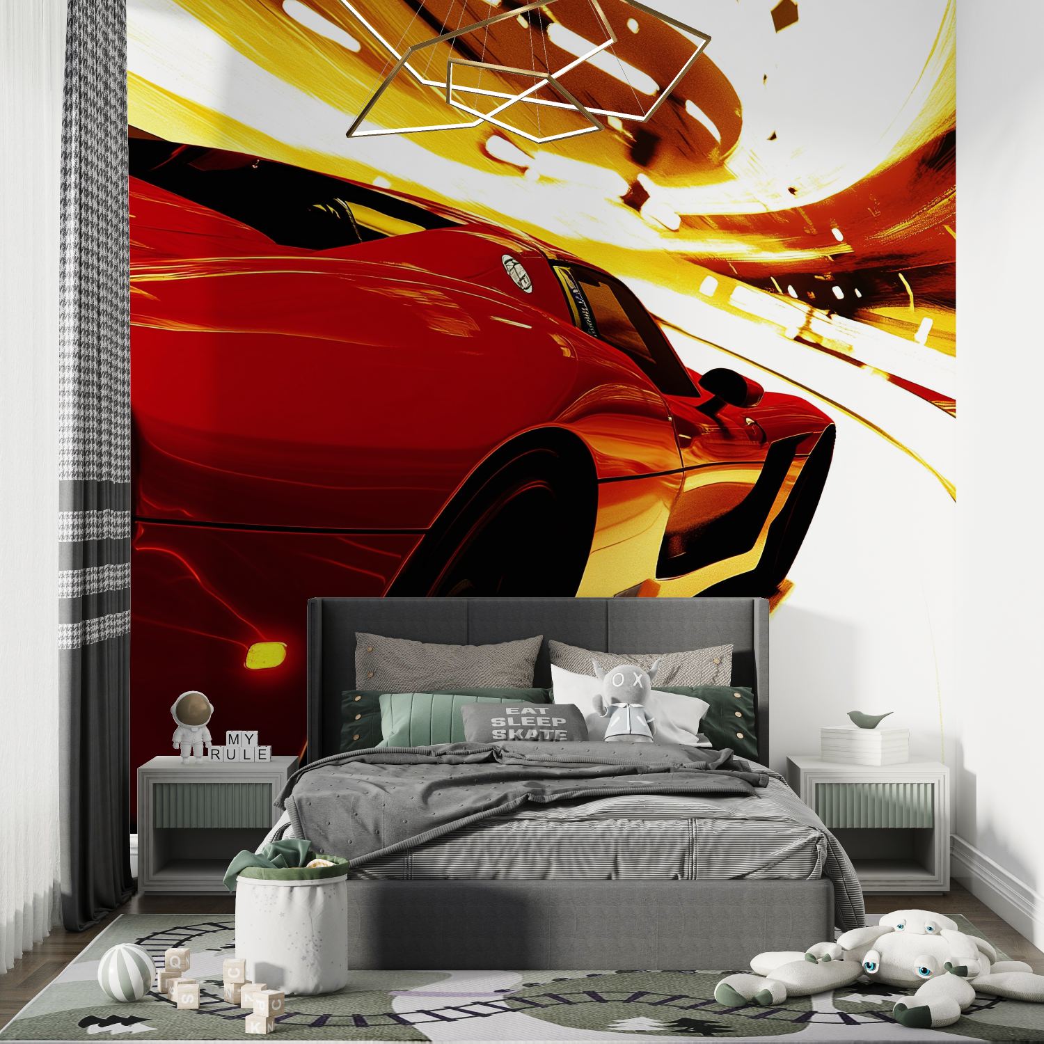 Car Tuning Wall Wallpaper | Murals Wallpaper