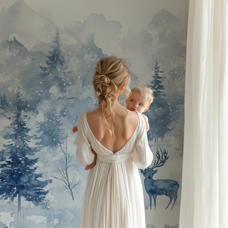 Winter Forest Wallpaper | Murals Wallpaper