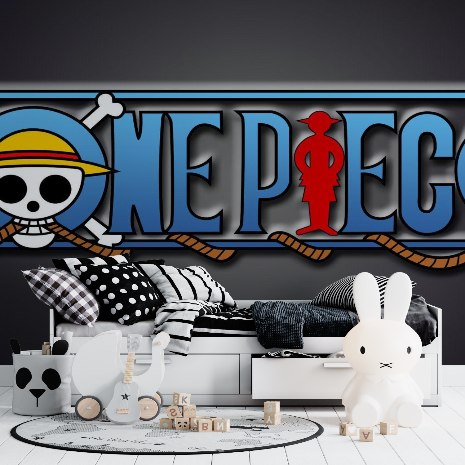 One Piece Logo Wallpaper | Murals Wallpaper