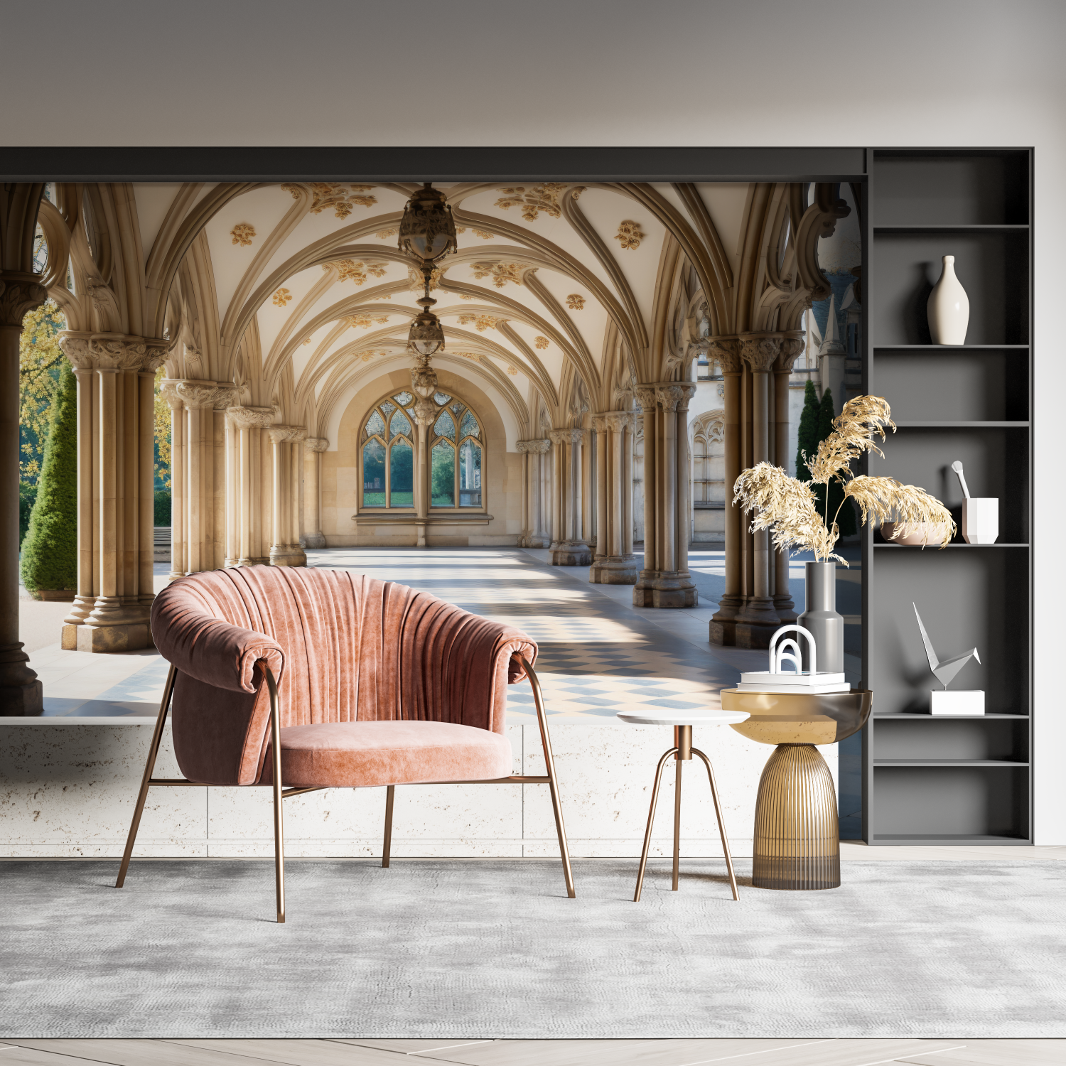 3D Effect Mural Wallpaper | Murals Wallpaper