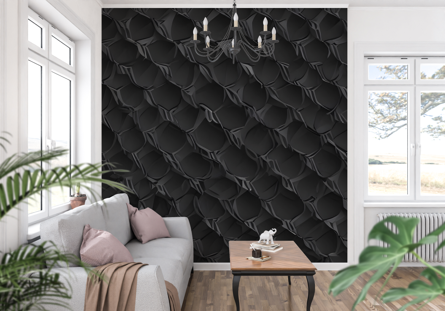 Black Snake Wallpaper | Murals Wallpaper