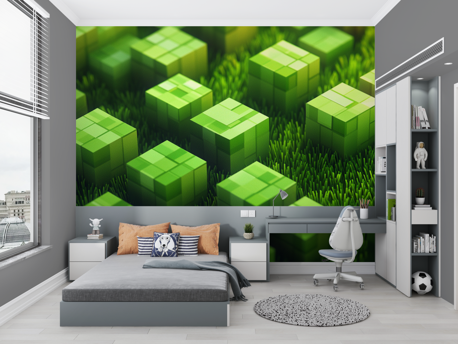 Minecraft Grass Wallpaper | Murals Wallpaper