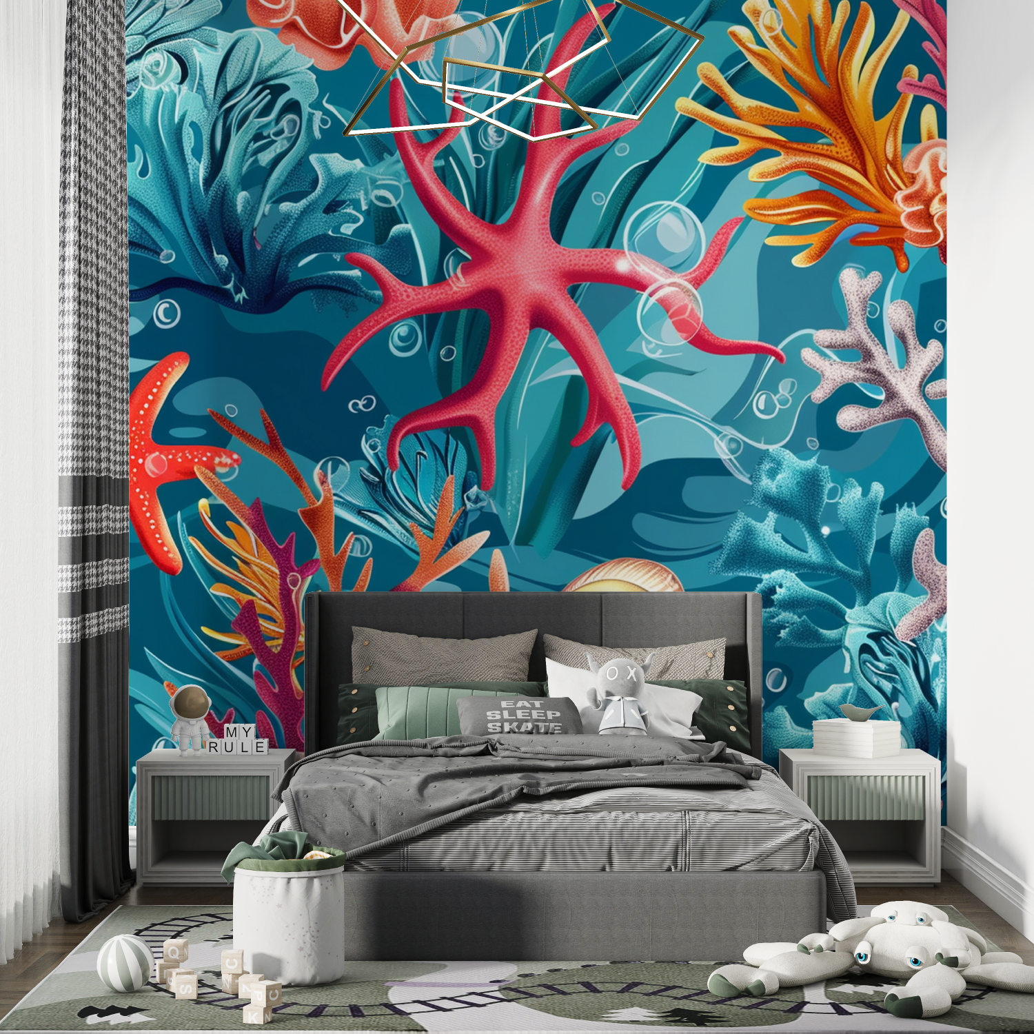 Bunte Kindertapeten | Wandtapeten