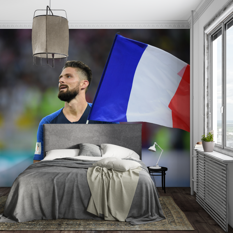 Giroud-Fußball-Hintergrundbild | Wandbild