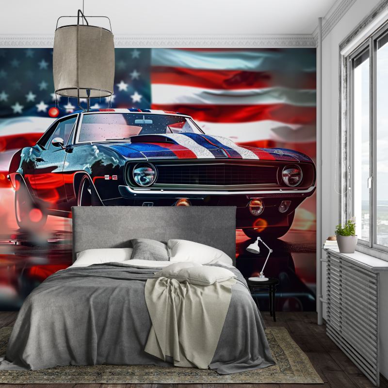 Amerikanische Auto-Tapete | Wandbilder