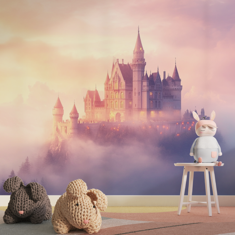Princess Castle Mirage Wallpaper | Murals Wallpaper