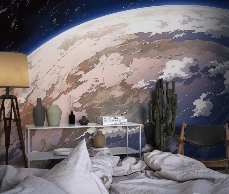 Space Wallpaper for Office | Murals Wallpaper