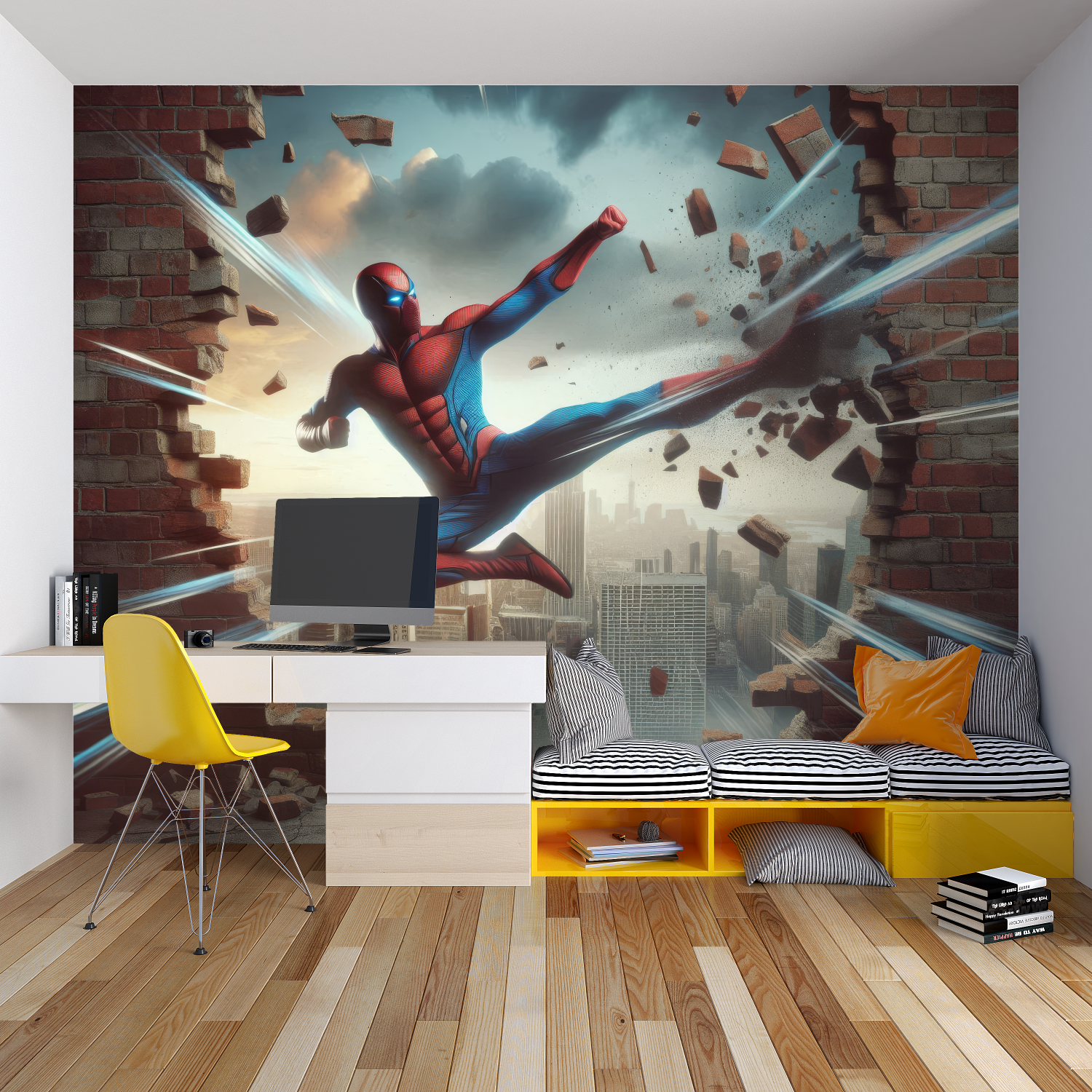 Spiderman 3D Wallpaper | Murals Wallpaper