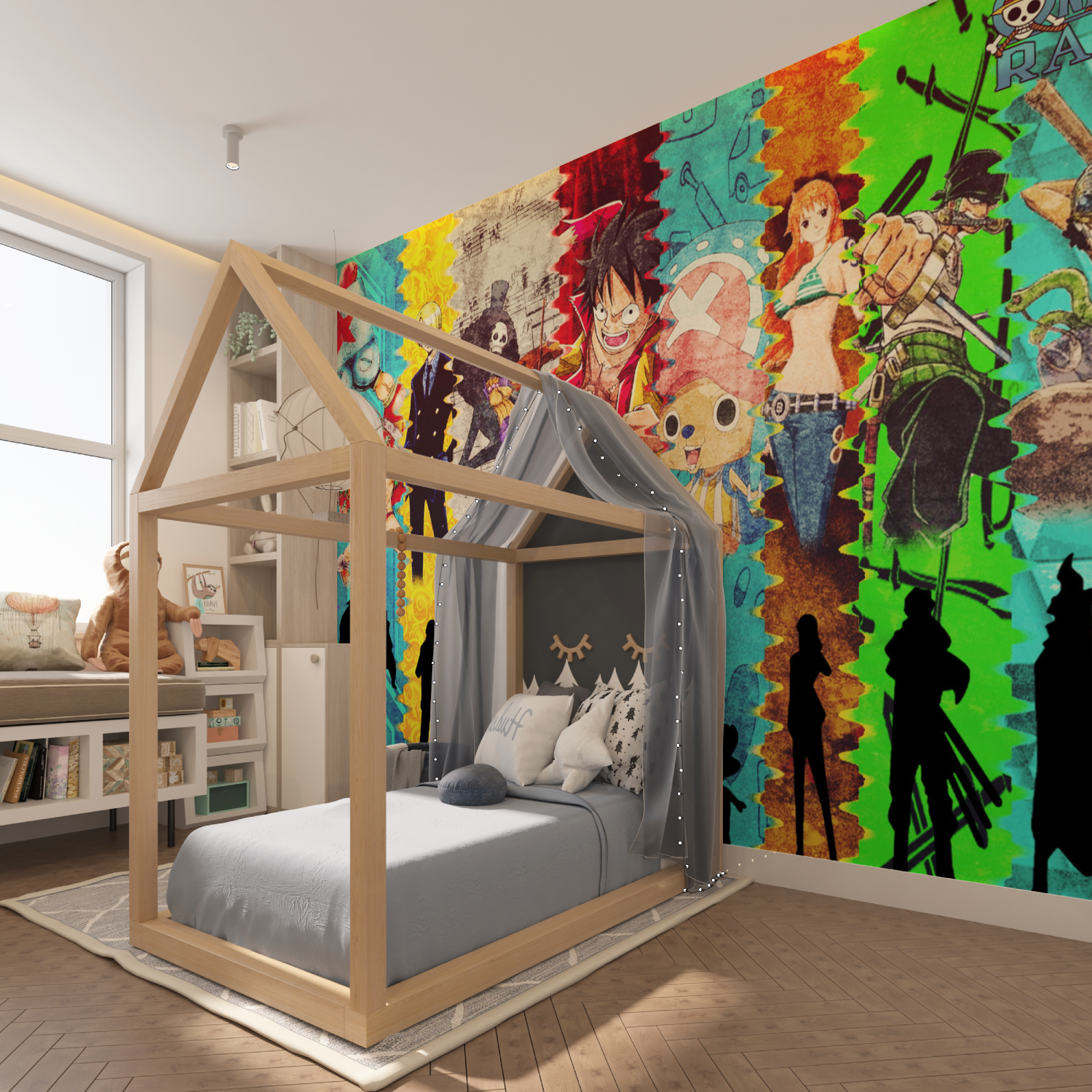 One Piece Characters Wallpaper | Murals Wallpaper