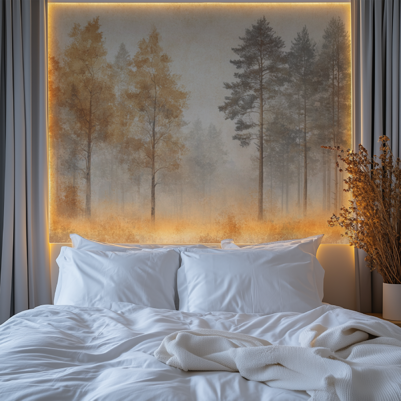 Baum-Tapete für das Schlafzimmer | Murals Wallpaper