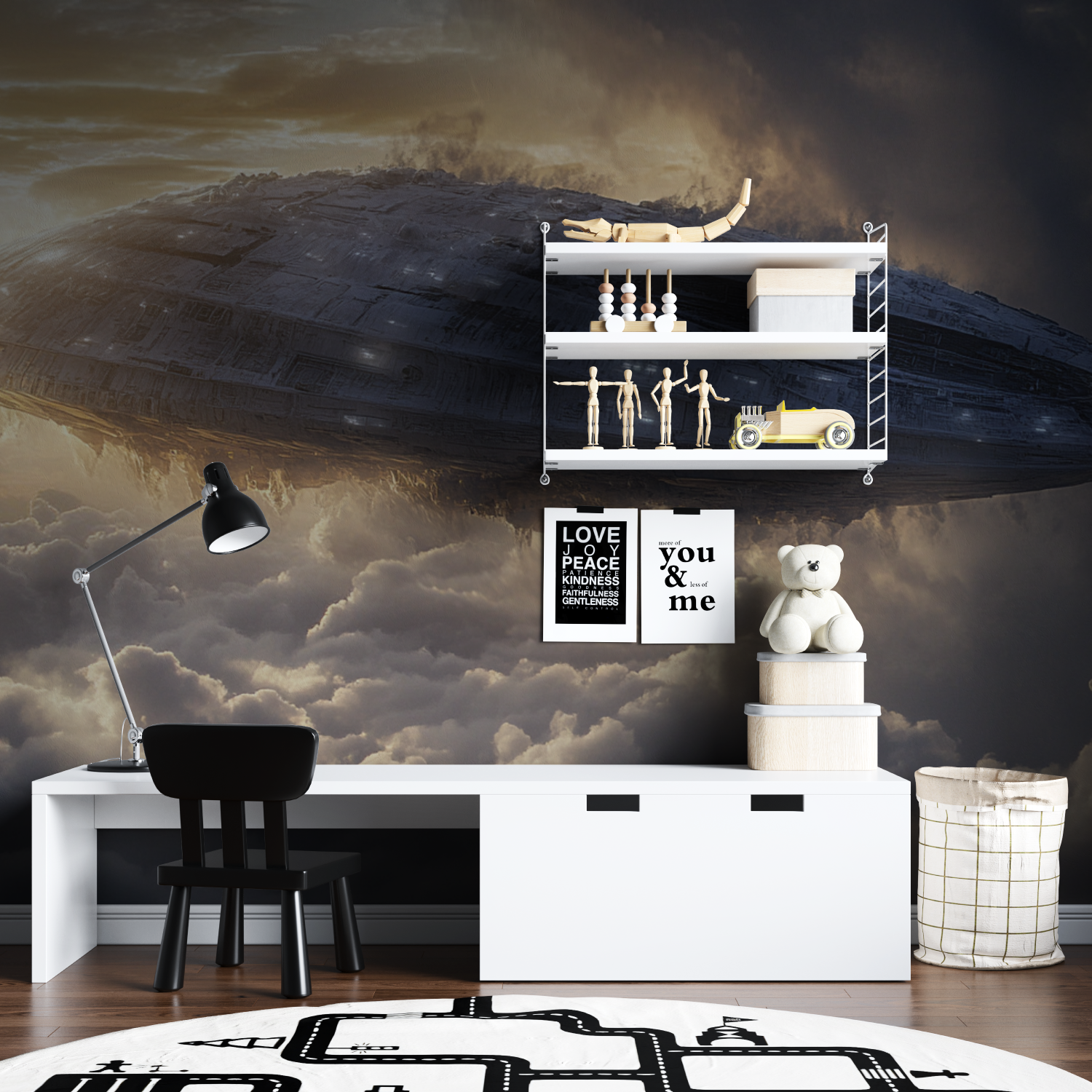 UFO Wallpaper | Murals Wallpaper