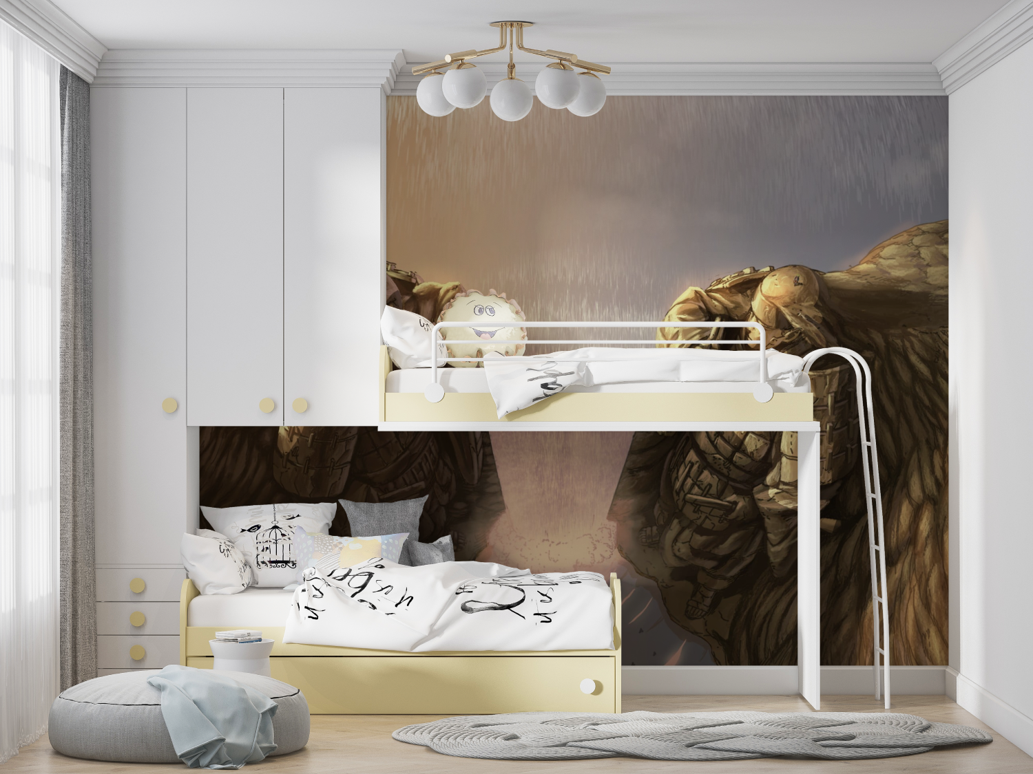 Naruto Wallpaper Valley of the End | Murals Wallpaper