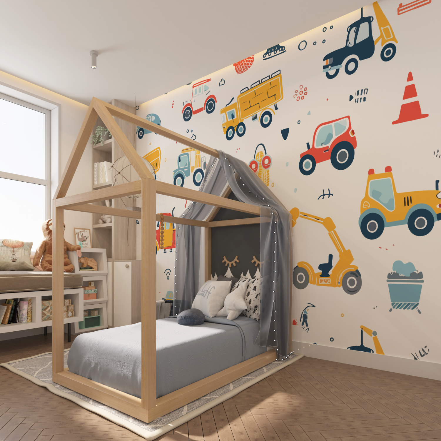 Kids Truck Wallpaper | Murals Wallpaper