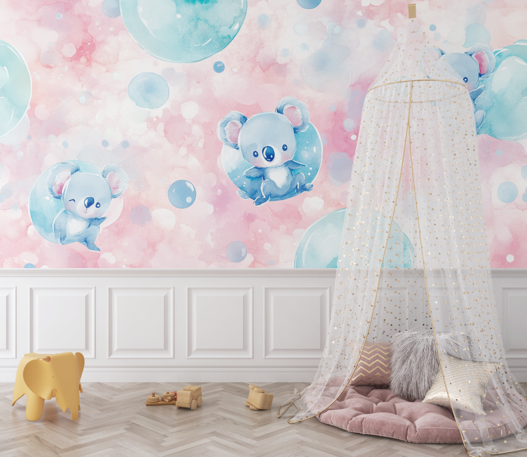 Koala Wallpaper in a Dream Bubble | Murals Wallpaper