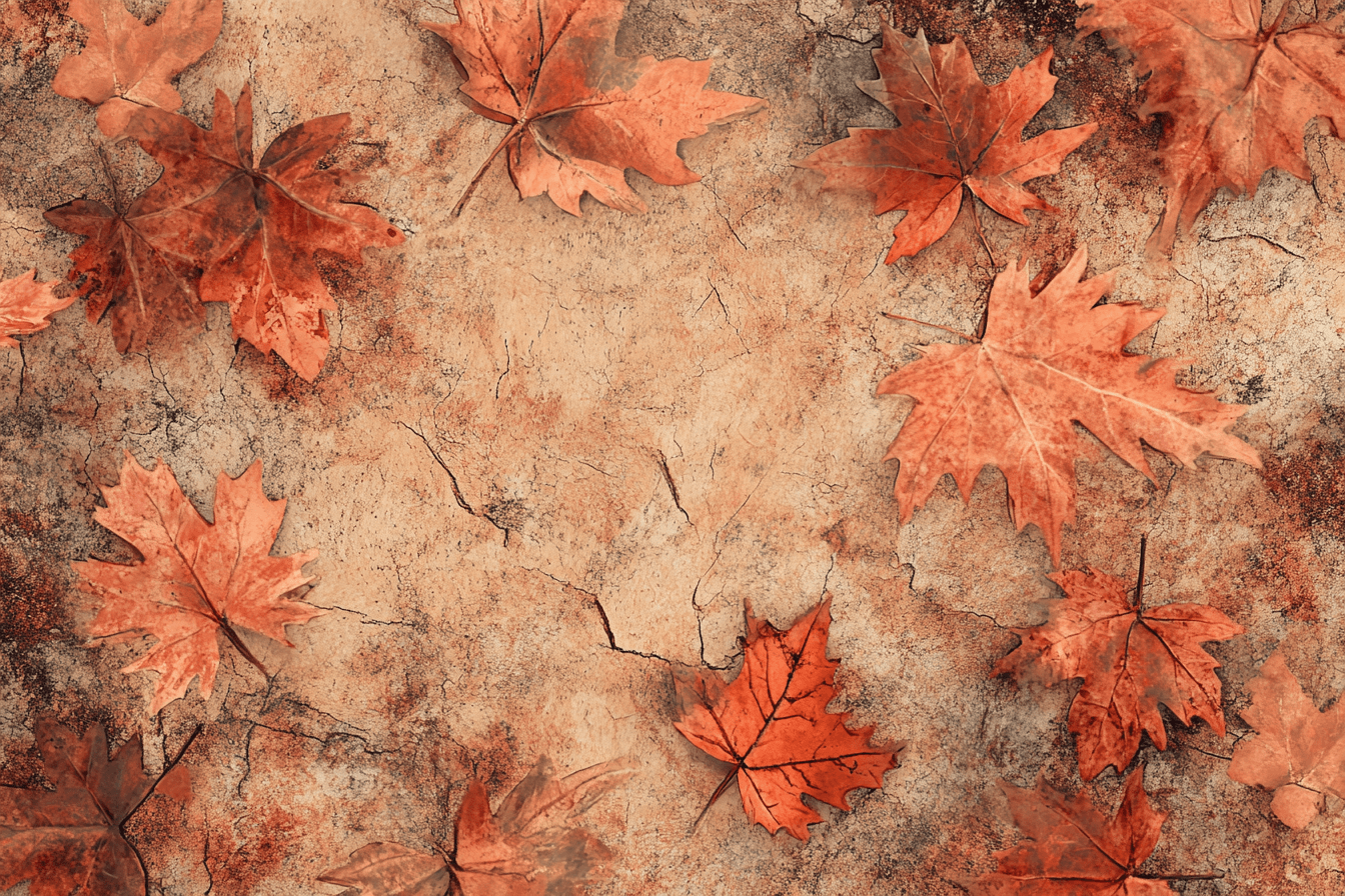 Terracotta Wood-Look Patina Wallpaper | Murals Wallpaper