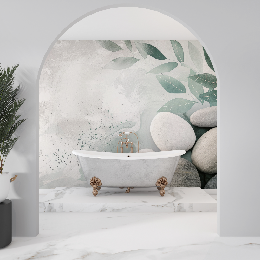 Zen Bathroom Wallpaper | Murals Wallpaper