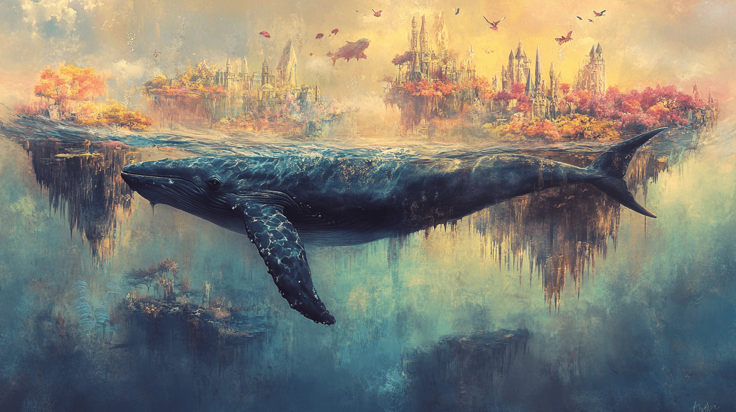 Whale Underwater World Wallpaper | Murals Wallpaper