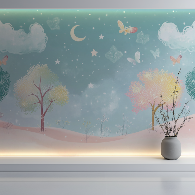Magic Tree Baby Wallpaper | Murals Wallpaper