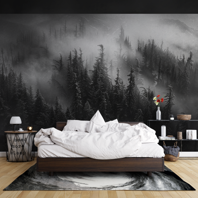 Mystic Mist Mountain Wallpaper | Murals Wallpaper