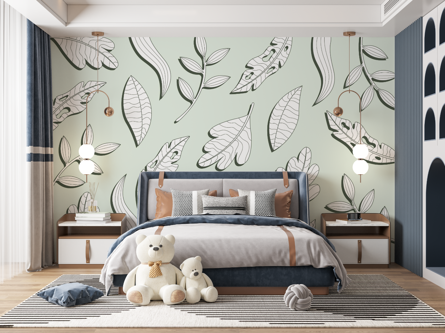 Panda Kids Wallpaper | Murals Wallpaper