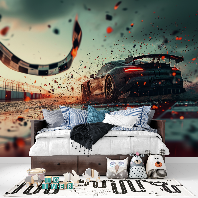 Video Game Car Wallpaper | Murals Wallpaper