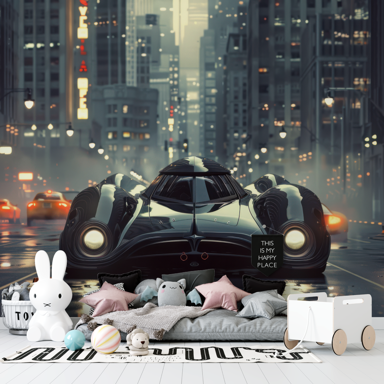 Teen Racing Cars Wallpaper | Murals Wallpaper