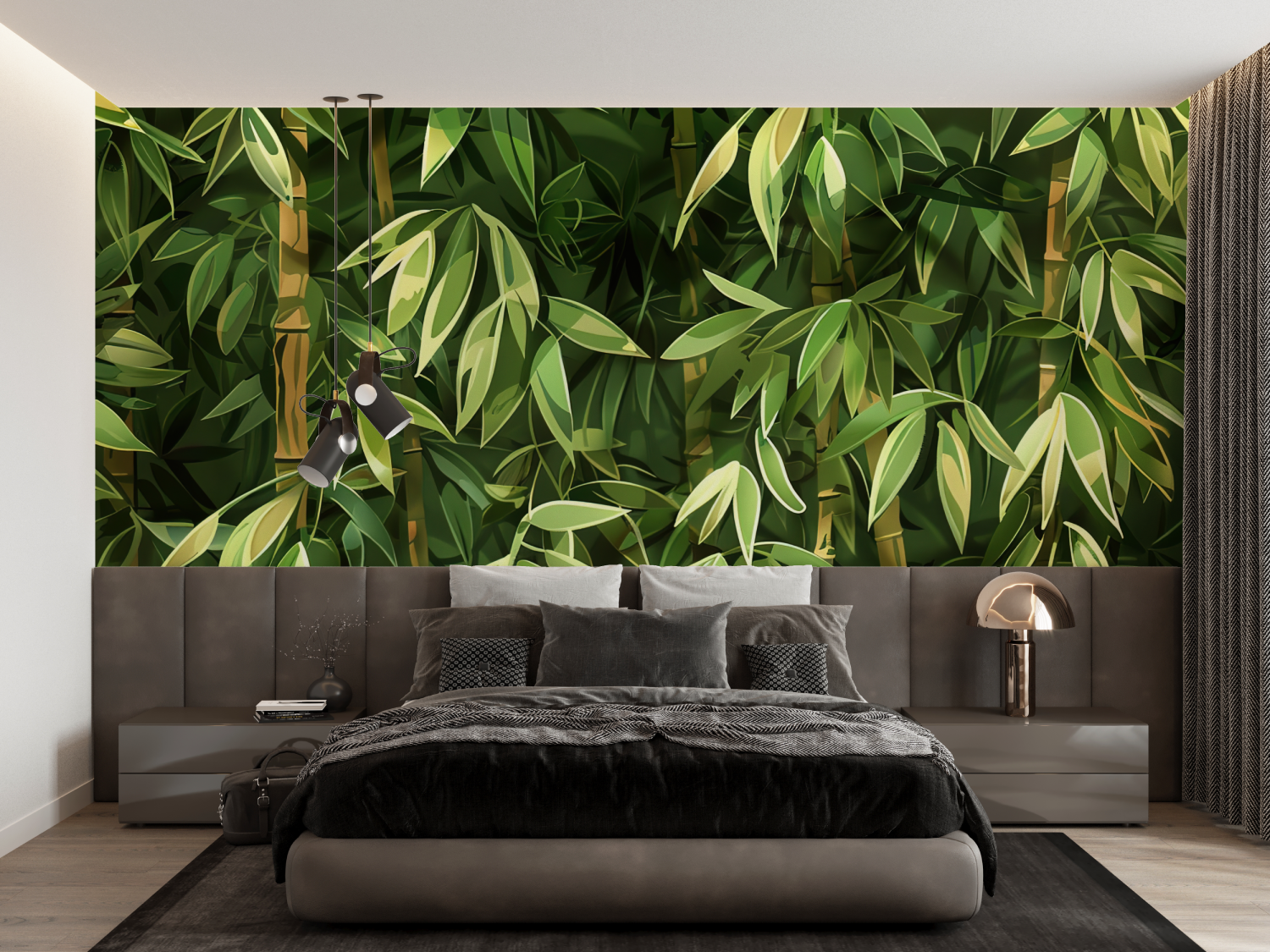 Green Bamboo Wallpaper | Murals Wallpaper