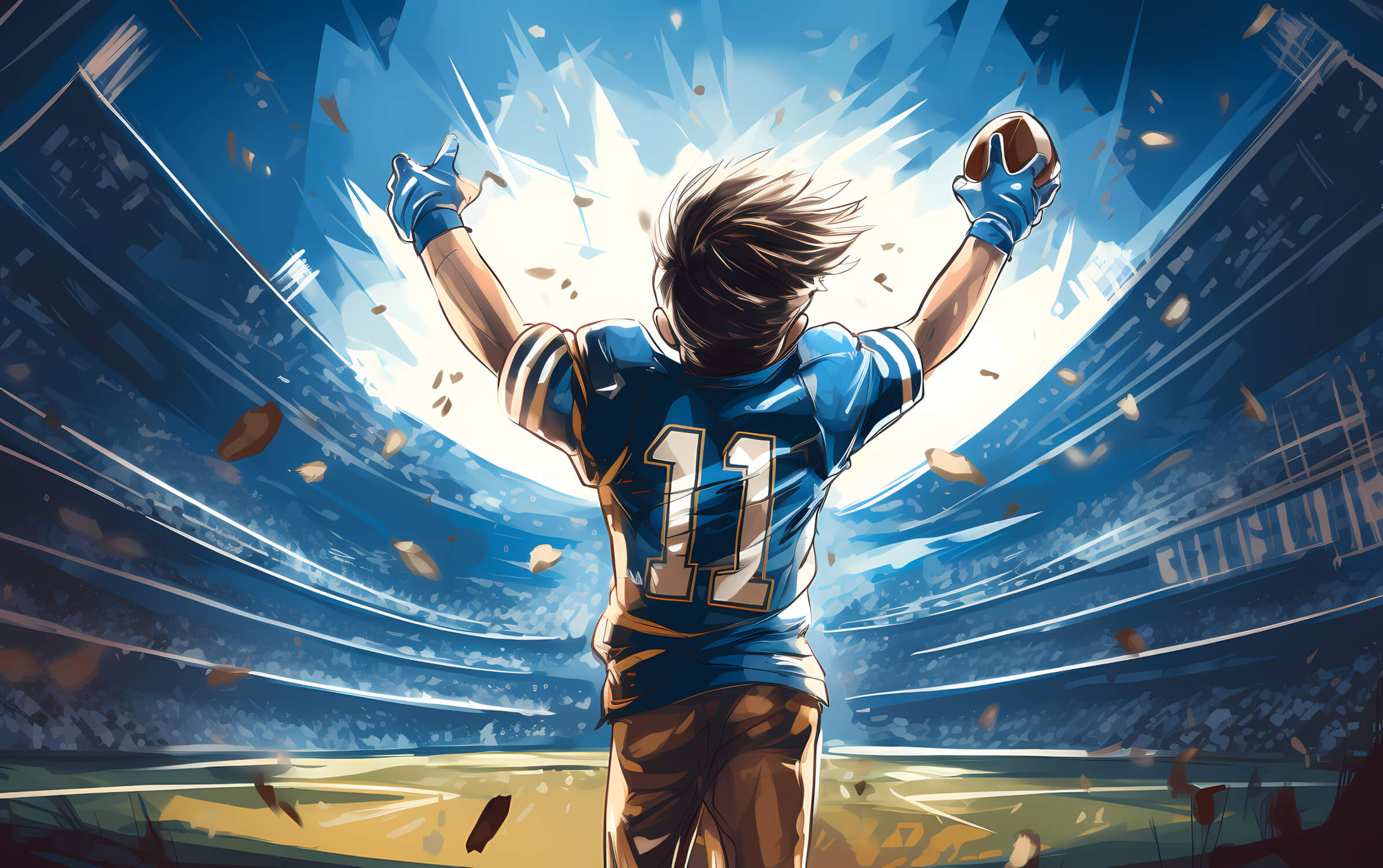 Anime Soccer Player Wallpaper | Murals Wallpaper