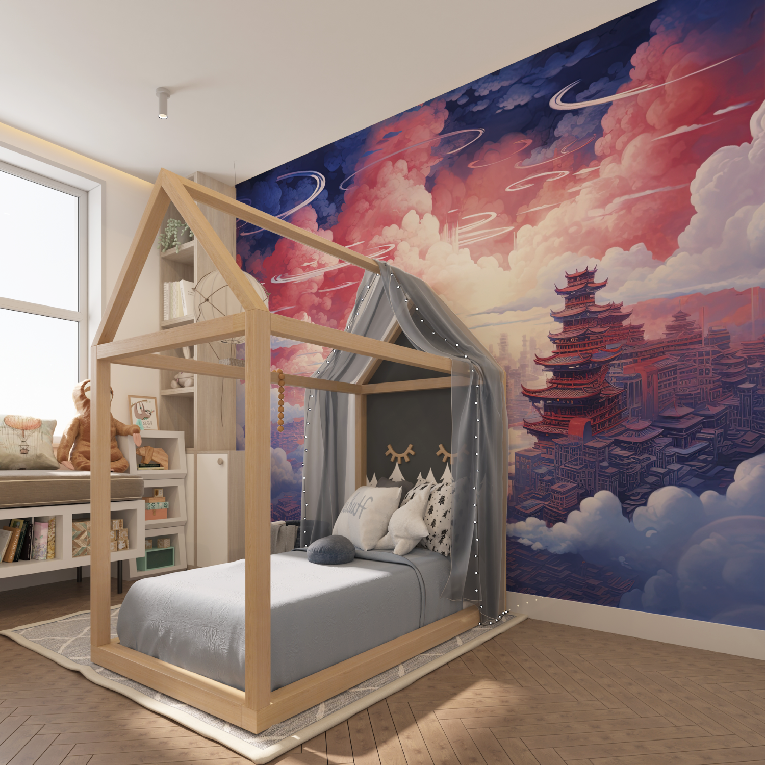 Japanese Anime Mural Wallpaper | Murals Wallpaper