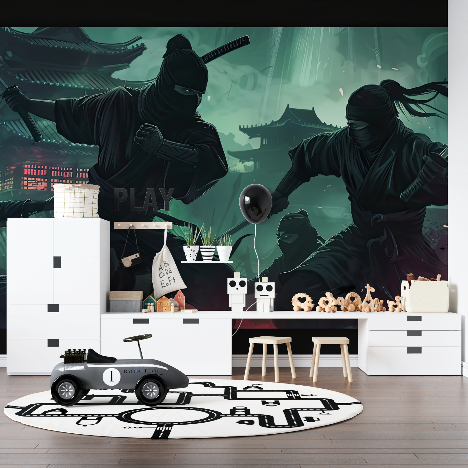 Night Combat Anime Wallpaper | Murals Wallpaper