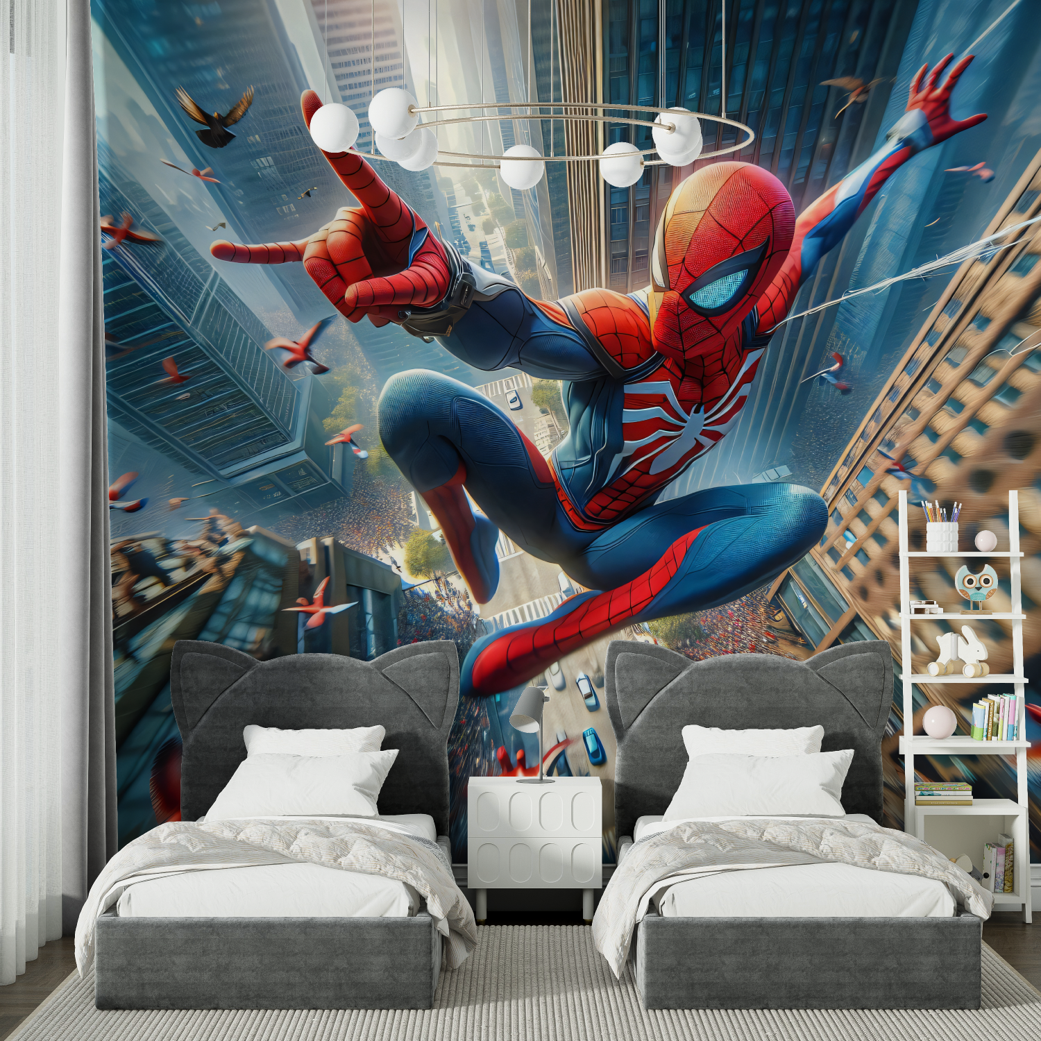 Dynamische Spiderman Tapete | Wandbilder Tapete