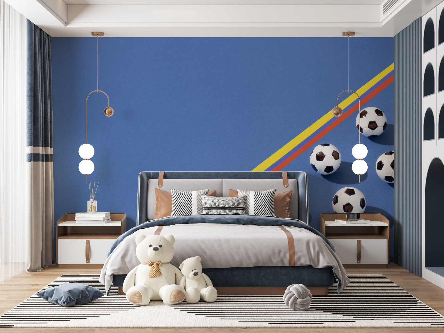 Teen Boy Room Paper | Murals Wallpaper