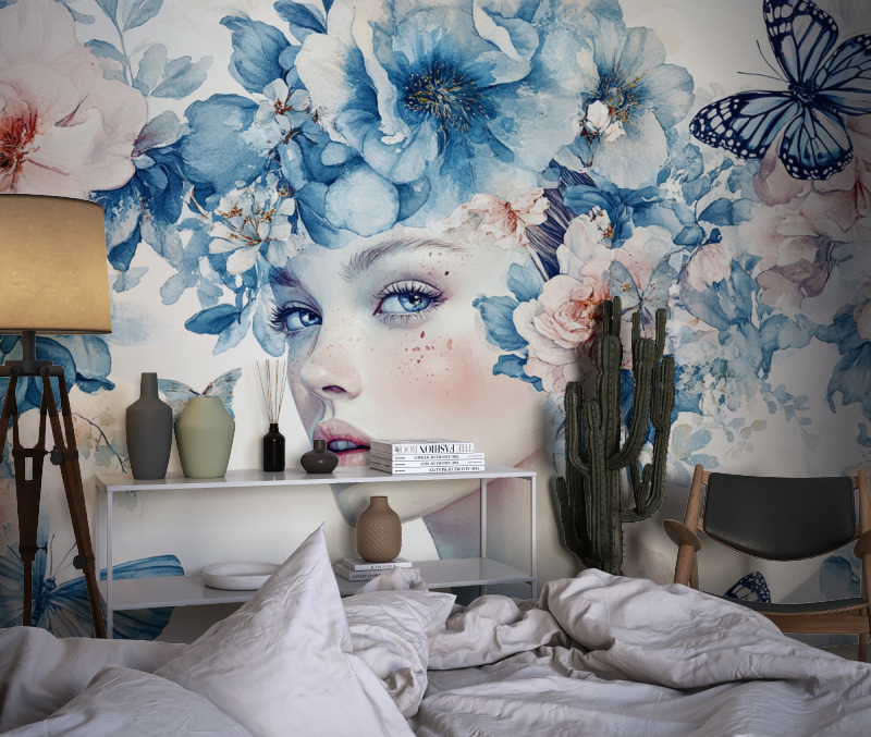 Vibration and Flowers Wallpaper | Murals Wallpaper