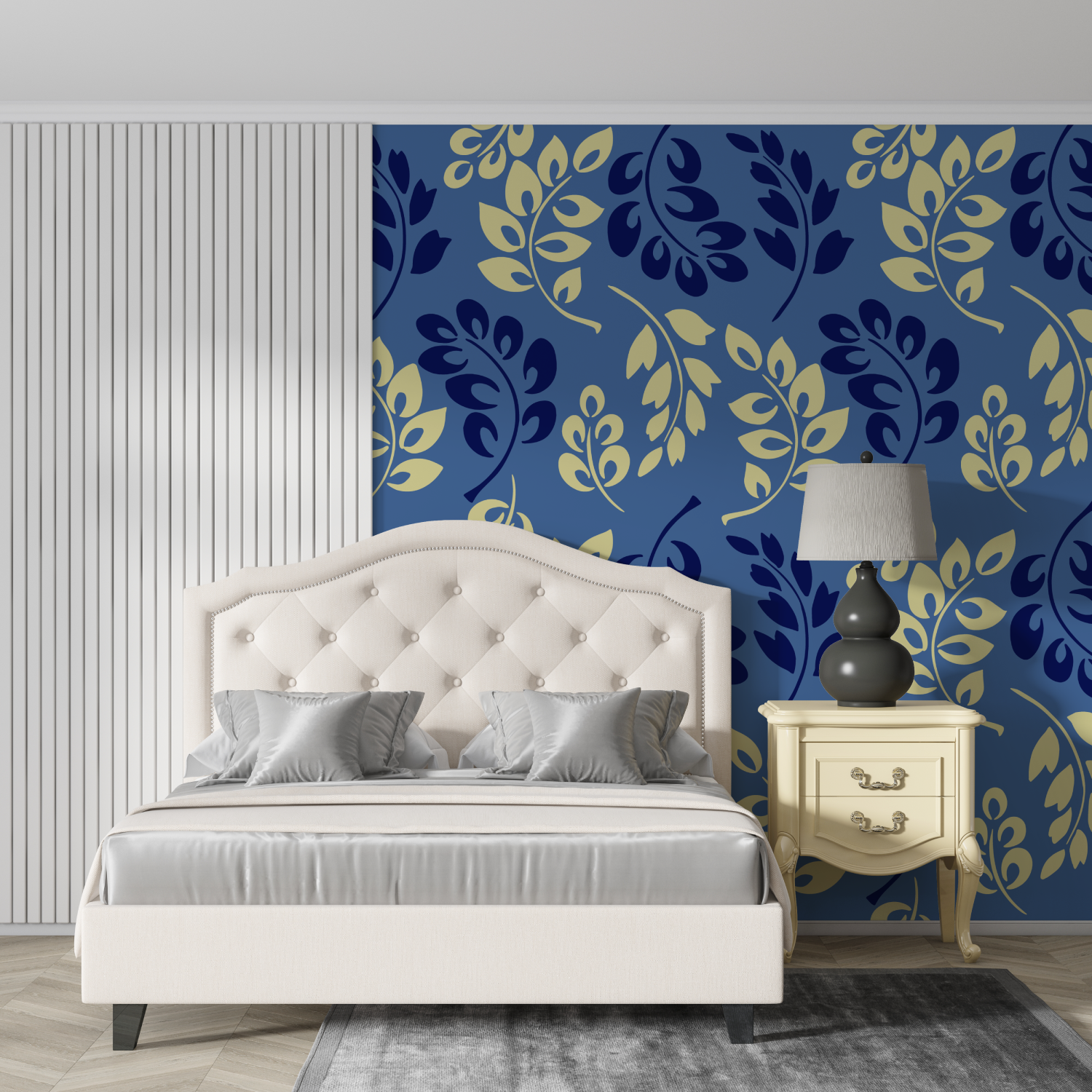 Blue Pattern Wallpaper | Murals Wallpaper