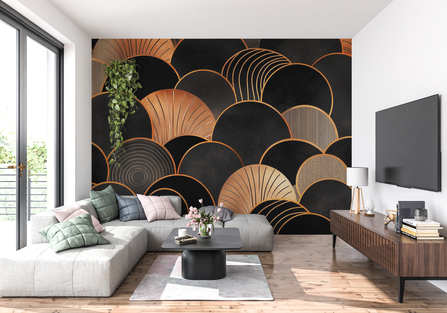 Graphic Elegance Art Deco Wallpaper | Murals Wallpaper