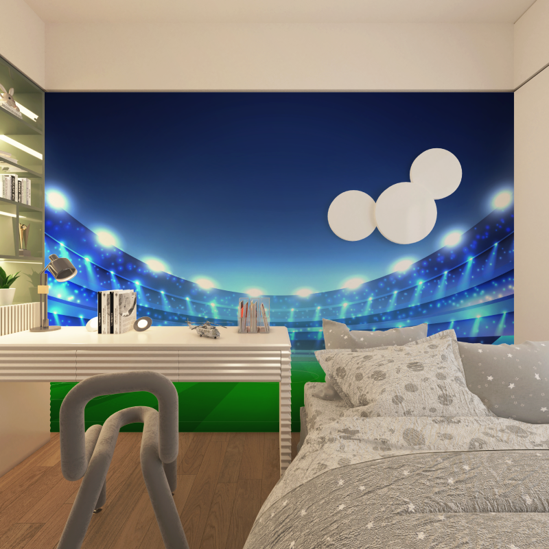Soccer Field Wallpaper | Murals Wallpaper