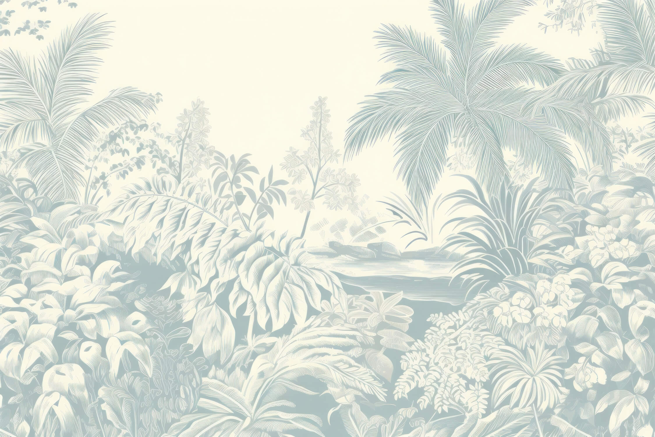 Floral Toile Wallpaper | Murals Wallpaper