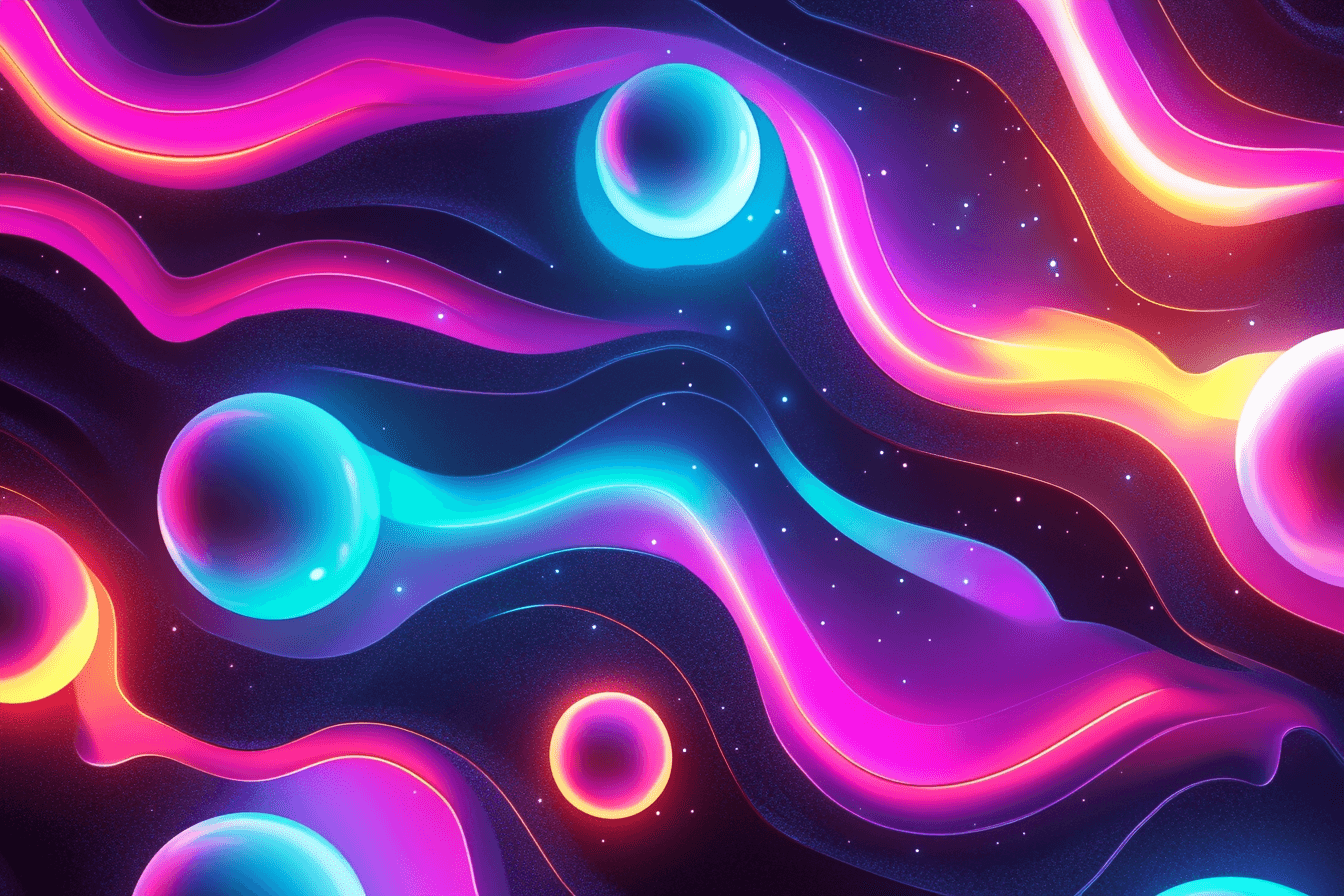 Neon Electric Wallpaper | Murals Wallpaper