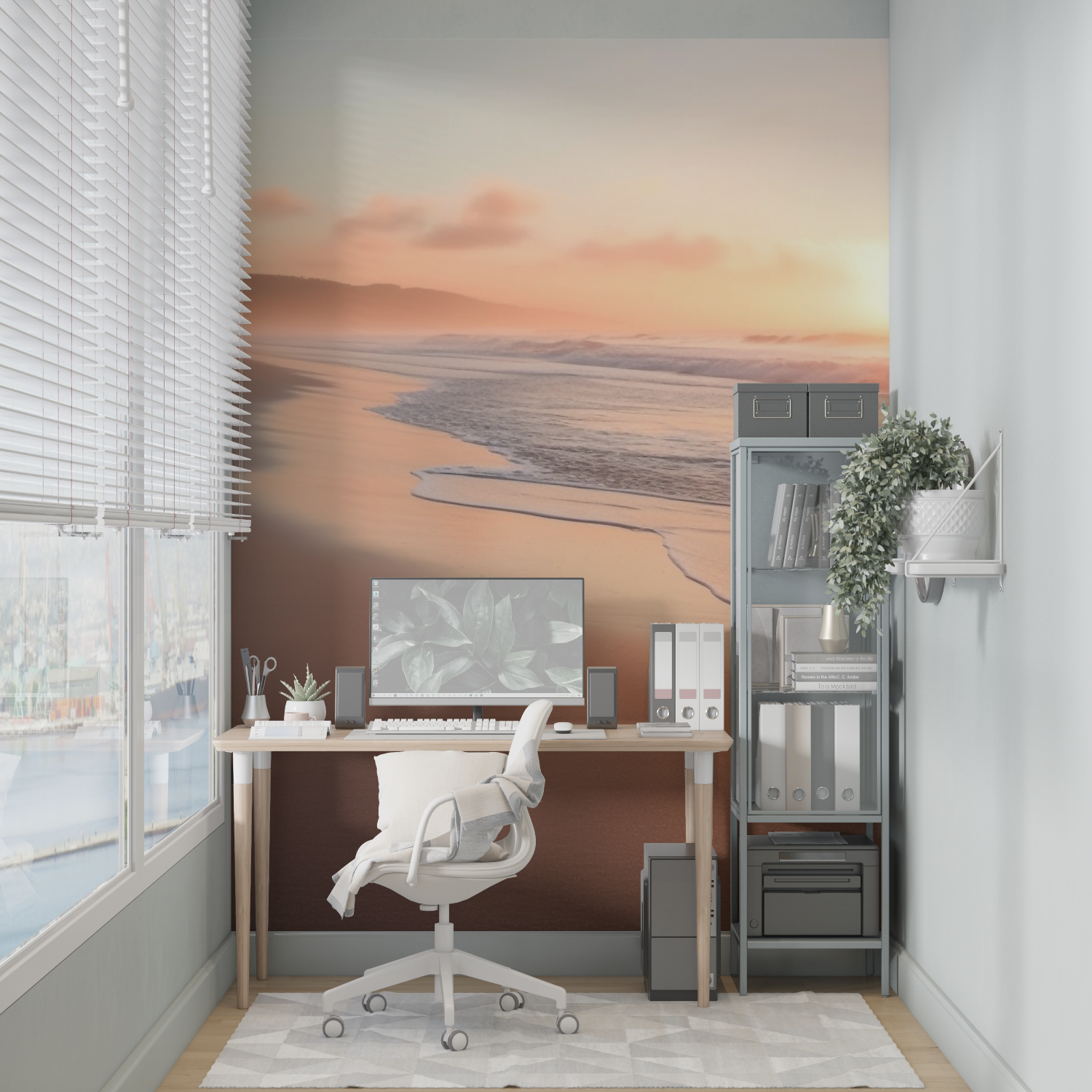 Zen-Tapete fürs Schlafzimmer | Wandtapete